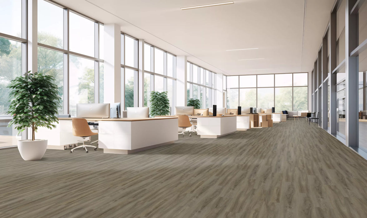 Aladdin Commercial - Forest Lawn 5.0 - Luxury Vinyl - Portobello Installed