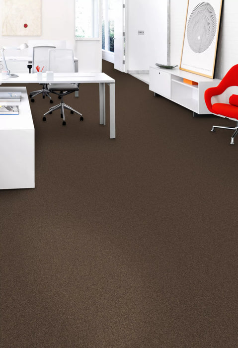 Aladdin Commercial - Rule Breaker - Carpet Tile - Hickory Installed
