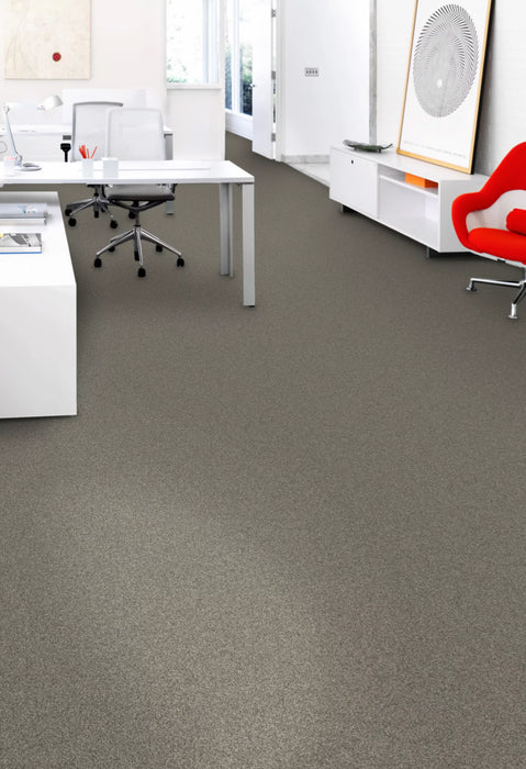 Aladdin Commercial - Rule Breaker - Carpet Tile - Nickel Installed