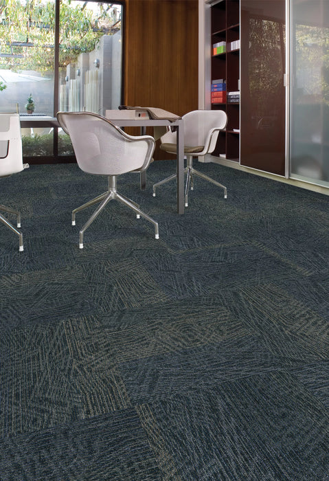 Aladdin Commercial - Clear Intention - Action Items - Commercial Carpet Tile - Ocean Port Installed