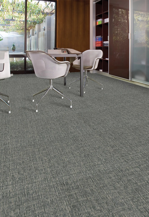 Aladdin Commercial - Find A Way - Restful Trek - Commercial Carpet Tile - Concrete Installed