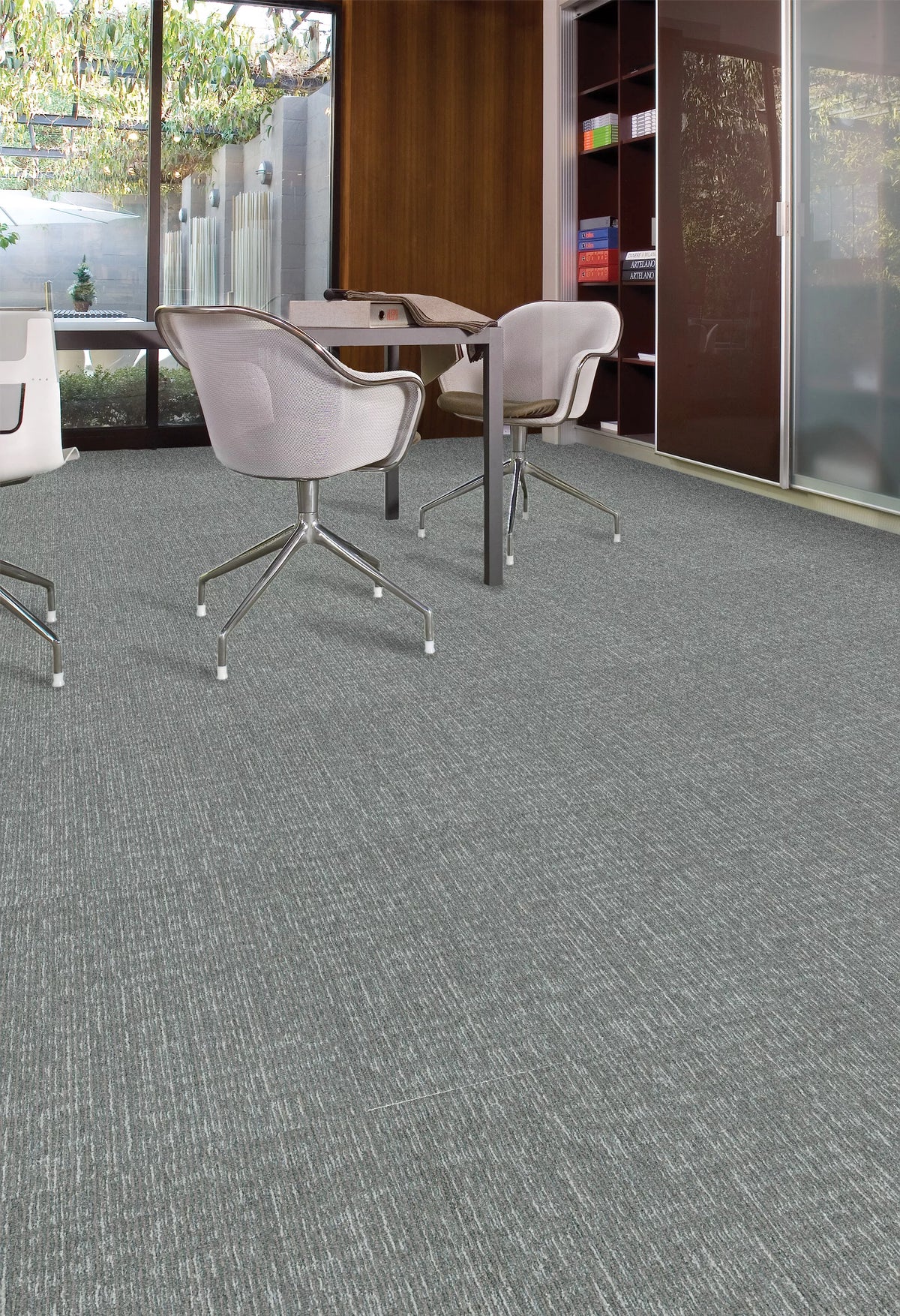 Aladdin Commercial - Find A Way - Restful Trek - Commercial Carpet Tile - Tundra Installed