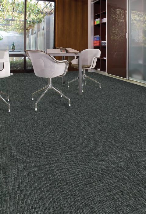 Aladdin Commercial - Find A Way - Restful Trek - Commercial Carpet Tile - Granite Installed