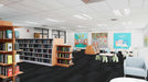 Mohawk - Swipe Right - 24 in. x 24 in. - Commercial Carpet Tile - Brookwood floor installation