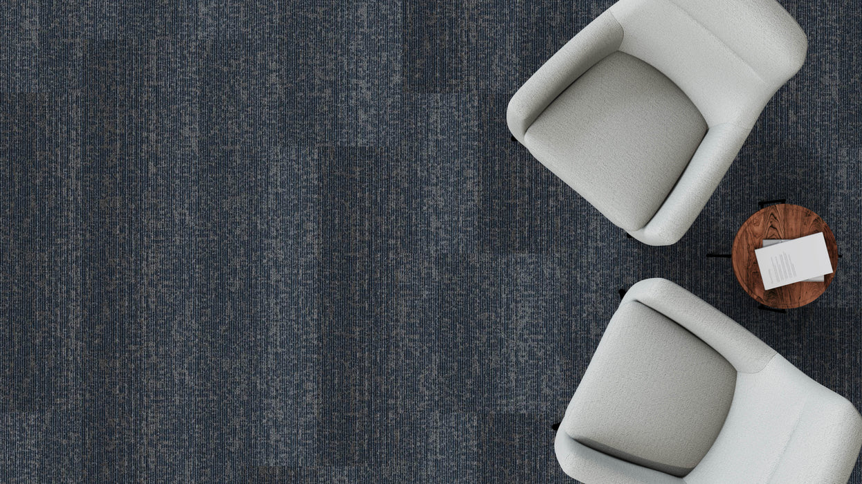 Mohawk - Swipe Right - 24 in. x 24 in. - Commercial Carpet Tile - Centennial floor installation