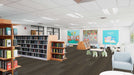 Mohawk - Swipe Right - 24 in. x 24 in. - Commercial Carpet Tile - Oak Grove floor installation