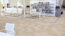 Mohawk - Assembled Woods - Angular Grain - Luxury Vinyl Tile - Blanched Oak floor installation