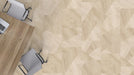 Mohawk - Assembled Woods - Angular Grain - Luxury Vinyl Tile - Blanched Oak floor installation