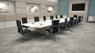 Mohawk - Assembled Woods - Angular Grain - Luxury Vinyl Tile - Riverstone Oak floor installation