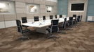 Mohawk - Assembled Woods - Angular Grain - Luxury Vinyl Tile - Sienna Oak floor installation
