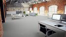Mohawk - Link Step - Harmonic Waves - Luxury Vinyl Tile - Elevated Silver floor installation