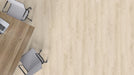 Mohawk - Assembled Woods - Planked - Luxury Vinyl Tile - Goldenrod Oak floor installation
