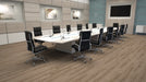 Mohawk - Assembled Woods - Planked - Luxury Vinyl Tile - Safari Oak floor installation