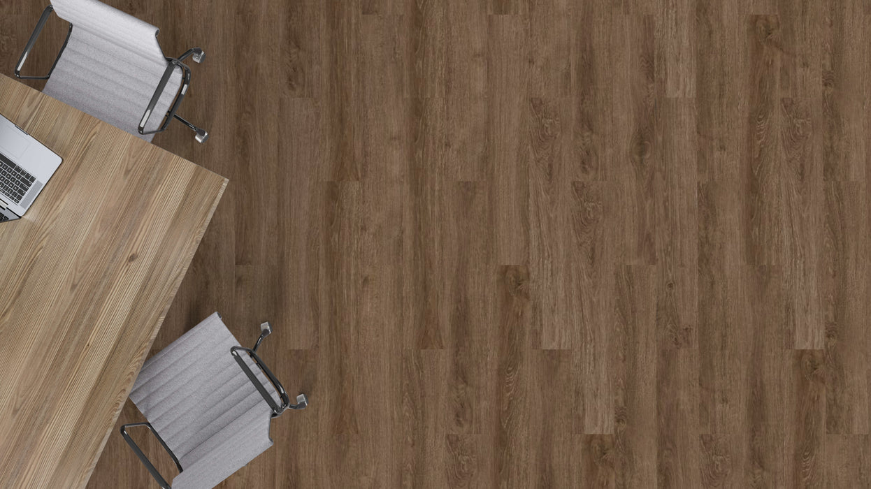 tobacco flooring Mohawk - Assembled Woods - Planked - Luxury Vinyl Tile