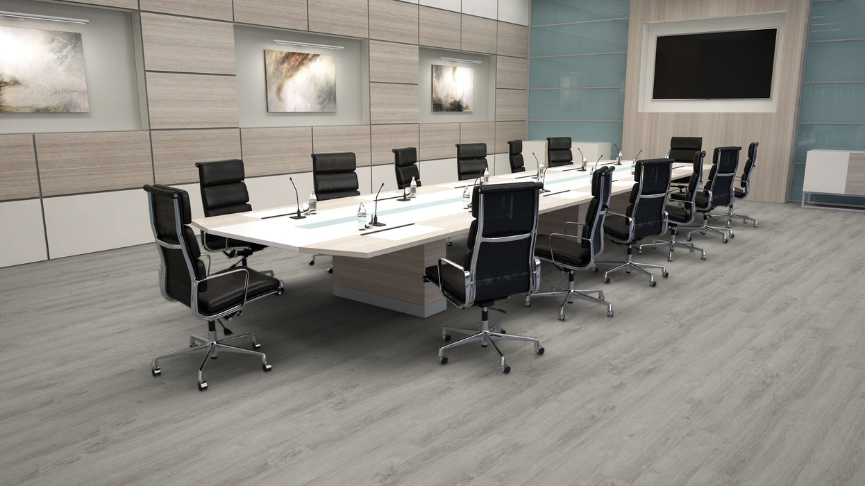 Mohawk - Assembled Woods - Planked - Luxury Vinyl Tile - Umber Oak floor installation