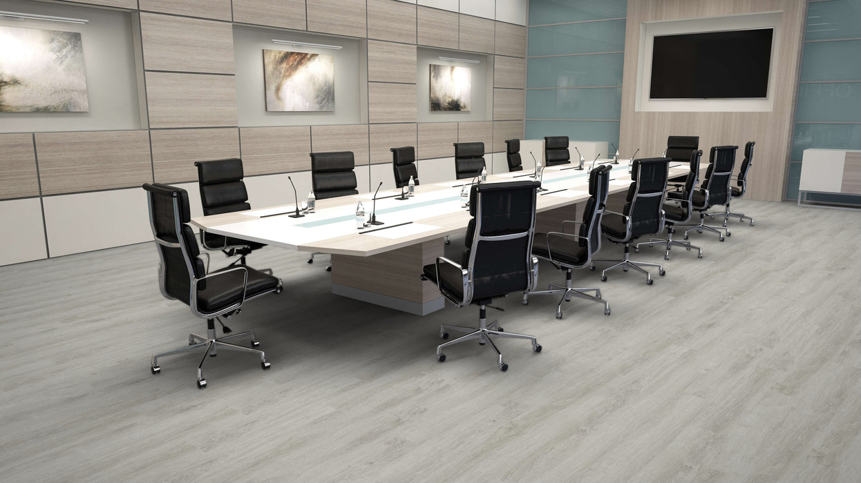 Mohawk - Assembled Woods - Planked - Luxury Vinyl Tile - Windy Oak floor installation