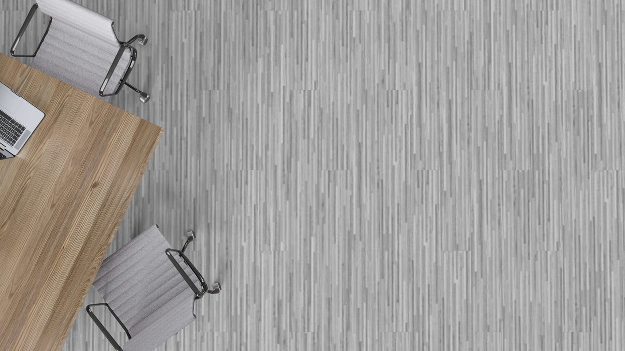Mohawk - Link Step - Harmonic Waves - Luxury Vinyl Tile - Connecting Cool floor installation