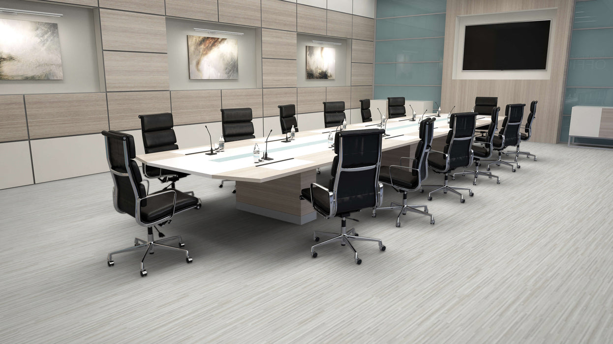 Mohawk - Link Step - Harmonic Waves - Luxury Vinyl Tile - Haute Confluence floor installation