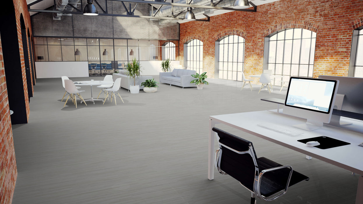 Mohawk - Shared Strides - Luxury Vinyl Tile - Haute Confluence floor installation