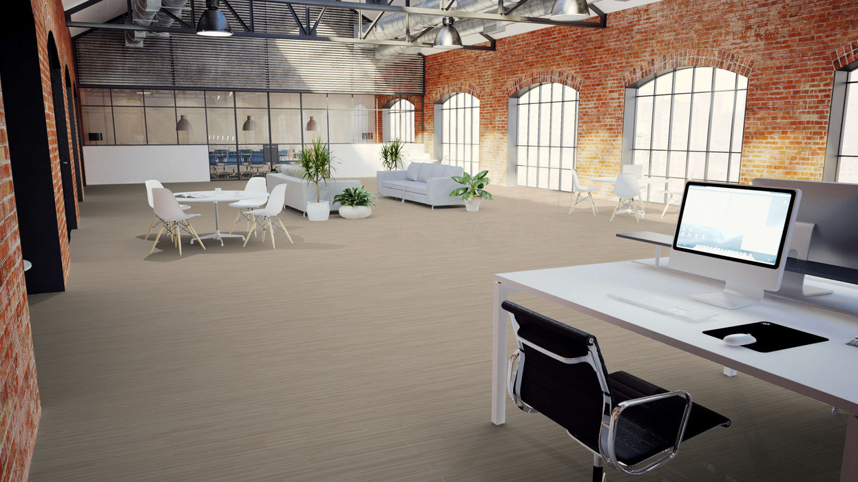 Mohawk - Link Step - Harmonic Waves - Luxury Vinyl Tile - Unified Tone floor installation