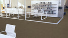 Mohawk - Statement Fabric - 24 in. x 24 in. - Commercial Carpet Tile - Neutral Mix floor installation