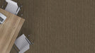 Mohawk - Statement Fabric - 24 in. x 24 in. - Commercial Carpet Tile - Neutral Mix floor installation