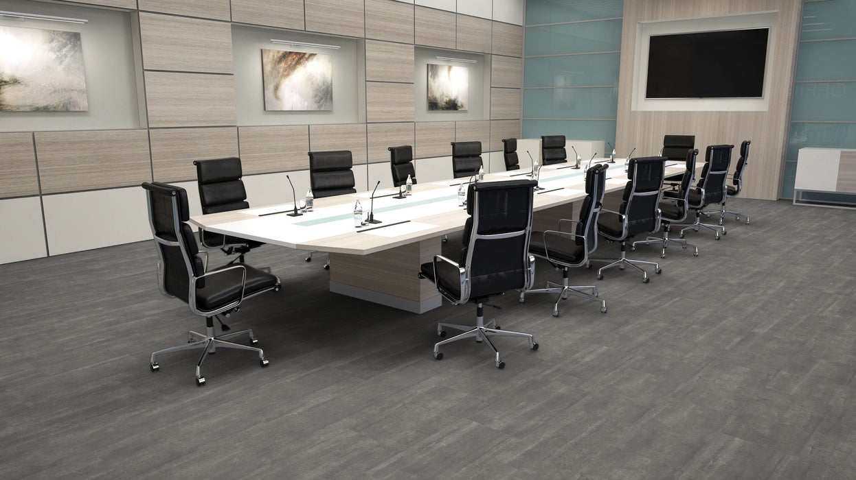 Mohawk - Living Local - Stones 4.5 - 12 in. x 24 in. - Luxury Vinyl - Dire Wolf floor installation