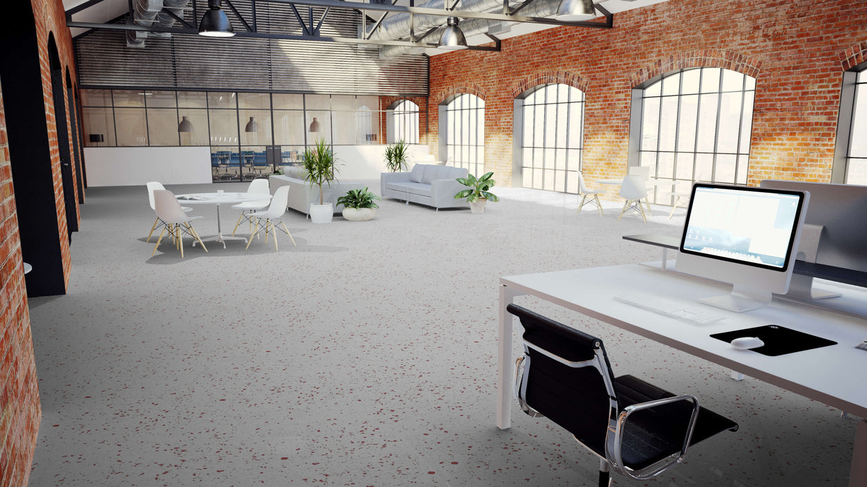 Mohawk - Living Local - Stones 4.5 - 12 in. x 24 in. - Luxury Vinyl - Vesuvius floor installation
