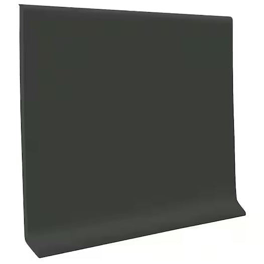 Roppe - 700 Series Wall Base - 4 in. x 120 ft. Cove Base Rolls - Black Brown