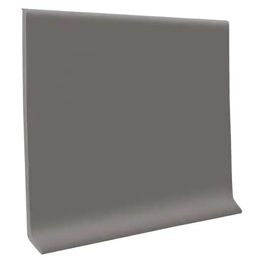 Roppe - 700 Series Wall Base - 4 in. x 120 ft. Cove Base Rolls - Dark Gray