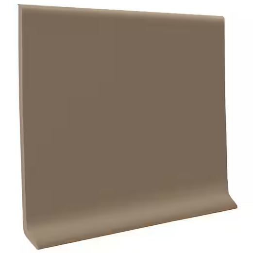 Roppe - 700 Series Wall Base - 4 in. x 120 ft. Cove Base Rolls - Fawn