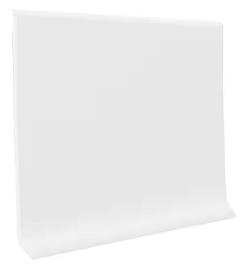 Roppe - 700 Series Wall Base - 4 in. x 120 ft. Cove Base Rolls - Snow