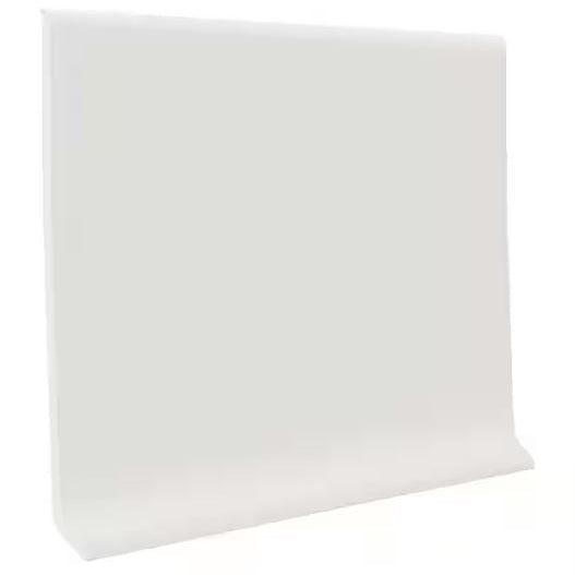 Roppe - 700 Series Wall Base - 4 in. x 120 ft. Cove Base Rolls - White