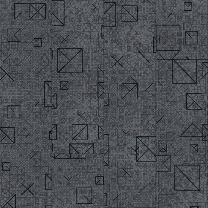 Armstrong Commercial - Theorem - Algebra 2 - 6 in. x 36 in. - Luxury Vinyl Tile - Pythagorean Ash