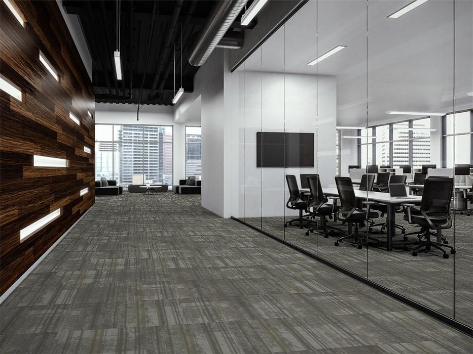 EF Contract - Artisan Accent - 24 in. x 24 in. - Commercial Carpet Tile - Moleskin Accent Room Scene
