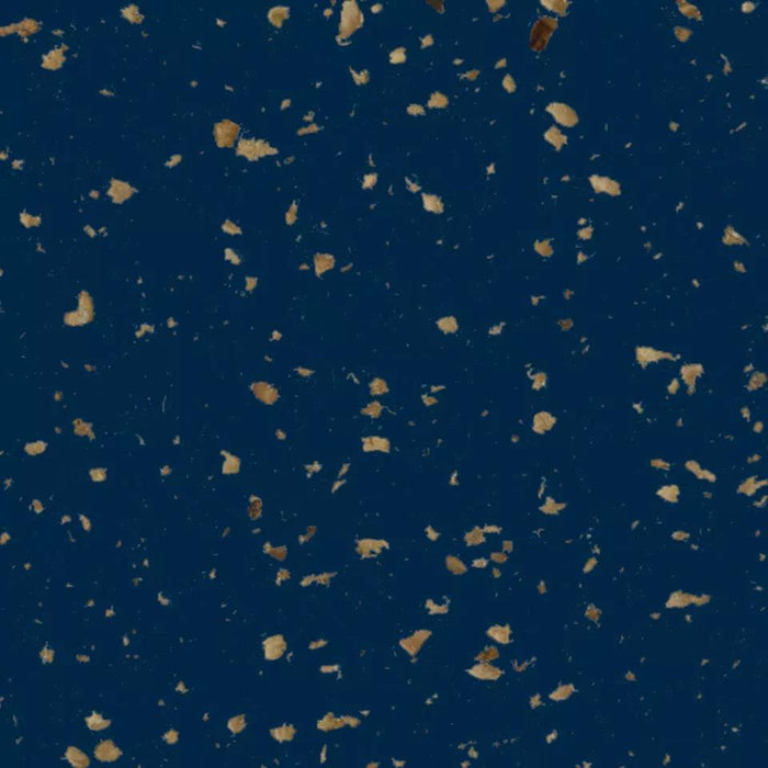 Johnsonite - Eco-Naturals Corktones - 24 in. x 24 in. Commercial Rubber Tile - Navy Blue