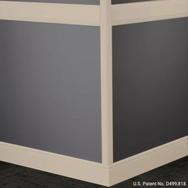 Johnsonite Commercial - 4 in. Chair Rail - Millwork Rampart Clay