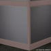 Johnsonite Commercial - 4 in. Chair Rail - Millwork Rampart Espresso