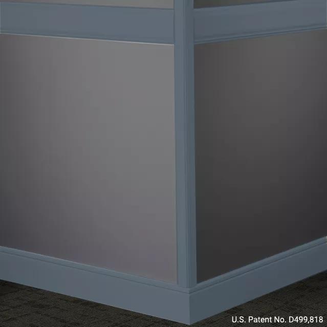 Johnsonite Commercial - 4 in. Chair Rail - Millwork Rampart Navy Blue
