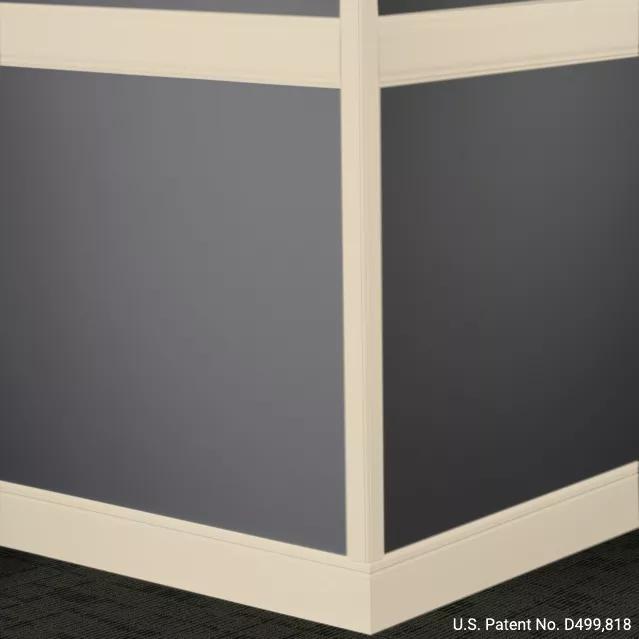 Johnsonite Commercial - 4 in. Chair Rail - Millwork Rampart Almond