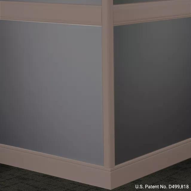 Johnsonite Commercial - 4 in. Chair Rail - Millwork Rampart Cinnamon