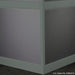 Johnsonite Commercial - 4 in. Chair Rail - Millwork Rampart Hunter Green
