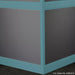 Johnsonite Commercial - 4 in. Chair Rail - Millwork Rampart Dream Teal