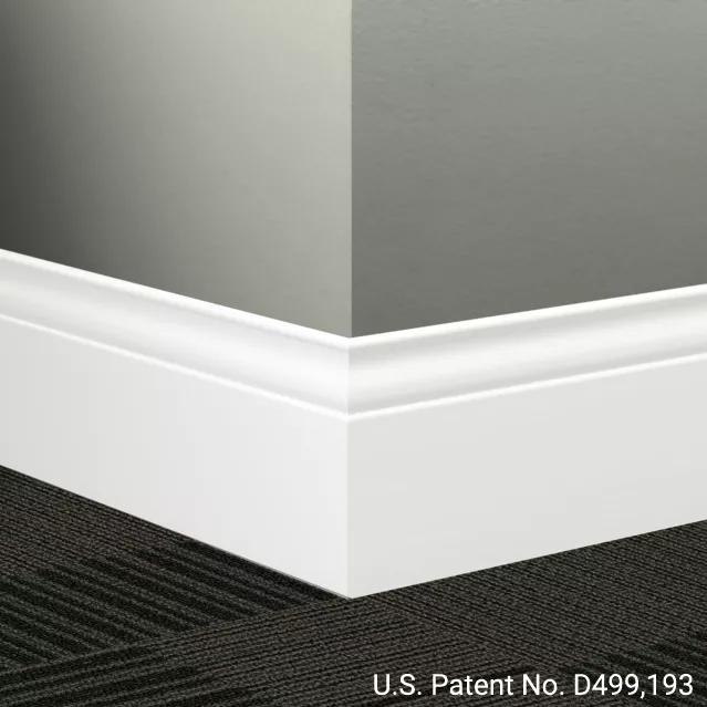 Johnsonite Commercial - 5.25 in. Rubber Wall Base - Millwork Inflection Unfinished