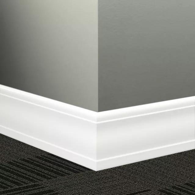 Johnsonite Commercial - 4 in. Rubber Wall Base - Millwork Silhouette Unfinished