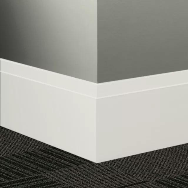 Johnsonite Commercial - 4.5 in. Rubber Wall Base - Millwork Equinox Icicle
