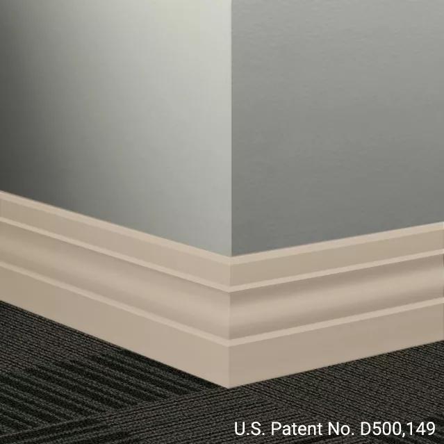 Johnsonite Commercial - 4 in. Rubber Wall Base - Millwork Ambassador Clay