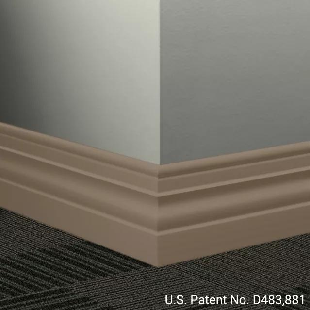 Johnsonite Commercial - 4.5 in. Rubber Wall Base - Millwork Diplomat Seaweed