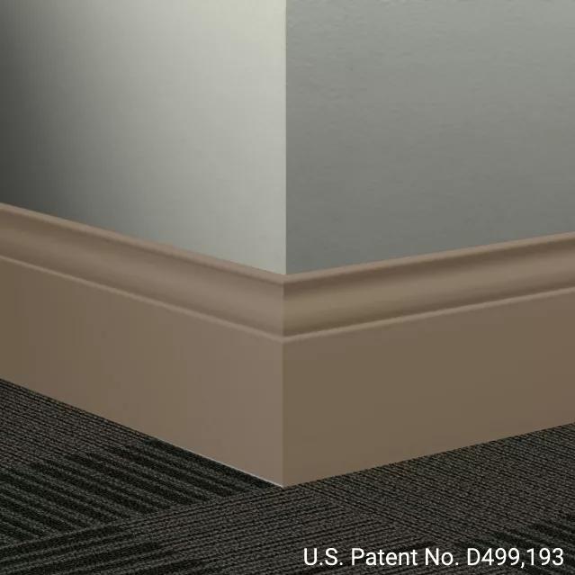 Johnsonite Commercial - 5.25 in. Rubber Wall Base - Millwork Inflection Seaweed