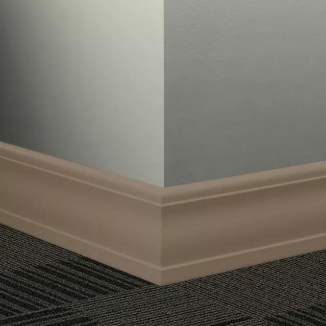 Johnsonite Commercial - 4 in. Rubber Wall Base - Millwork Silhouette Seaweed